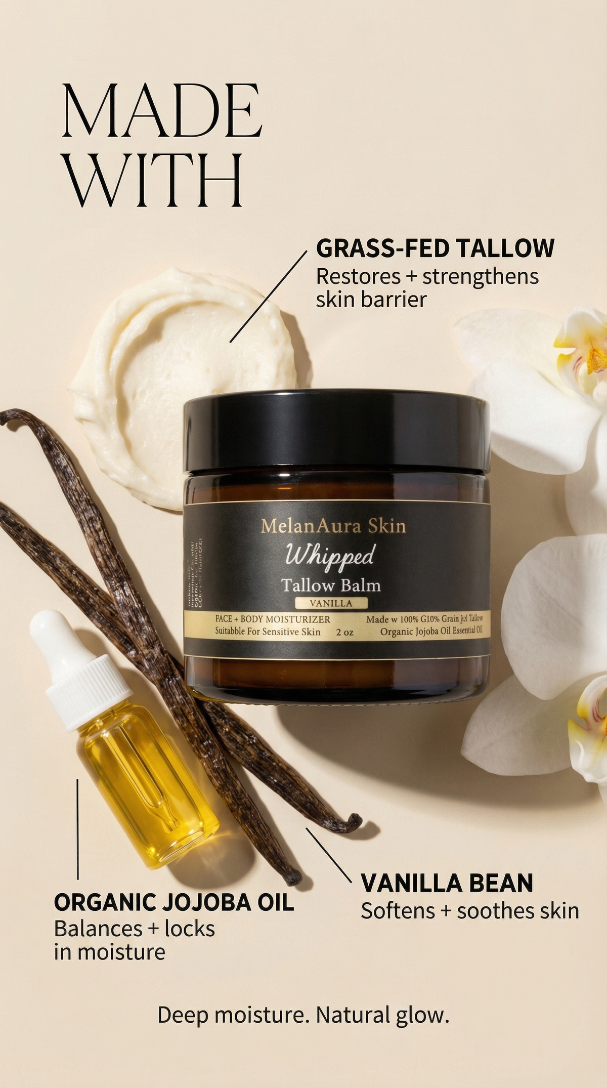 Vanilla Deep Nourish Face Cream